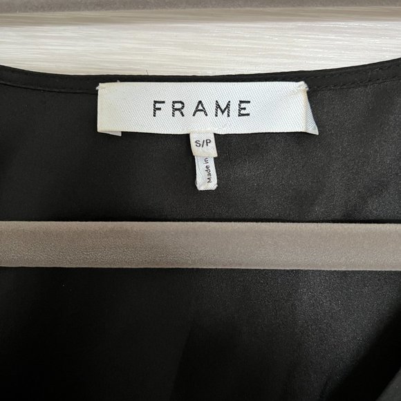 Frame Black Silky Blouse - Picture 4 of 4